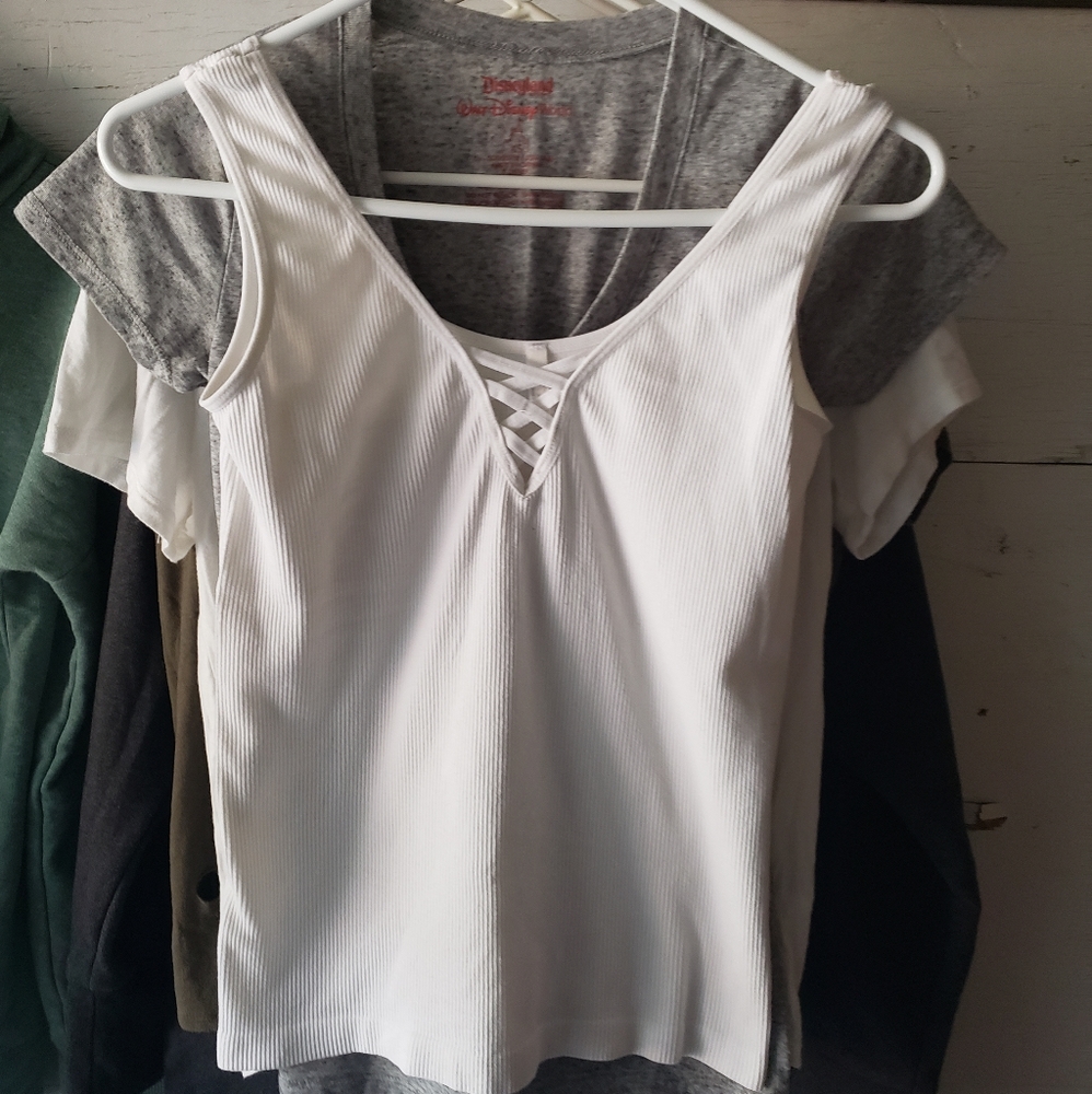 White tanktop